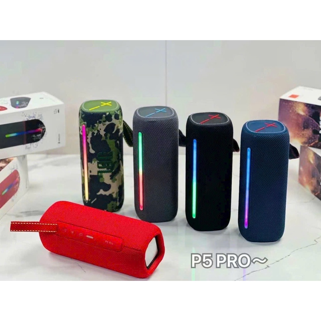 Loa Bluetooth Siêu Bass Nghe Nhạc Hay Bass Trầm Dùng Được USB Thẻ Nhớ Cổng 3.5 Loa P5 pro