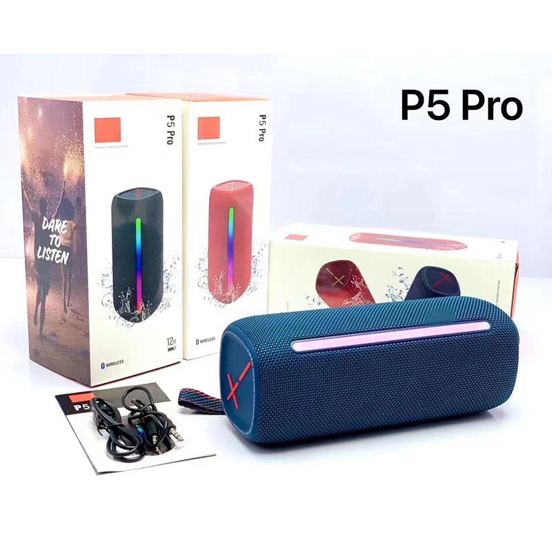 Loa Bluetooth Siêu Bass Nghe Nhạc Hay Bass Trầm Dùng Được USB Thẻ Nhớ Cổng 3.5 Loa P5 pro