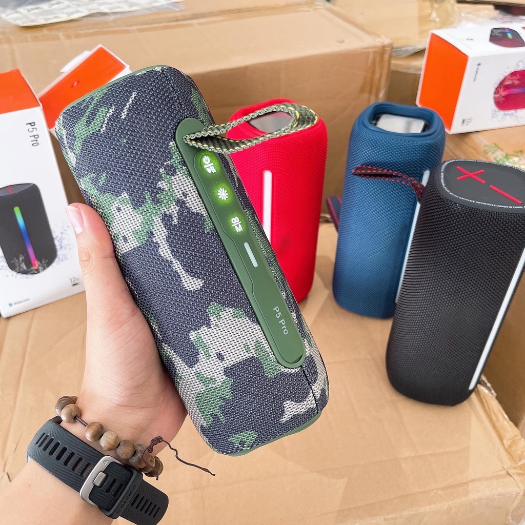 Loa Bluetooth Siêu Bass Nghe Nhạc Hay Bass Trầm Dùng Được USB Thẻ Nhớ Cổng 3.5 Loa P5 pro