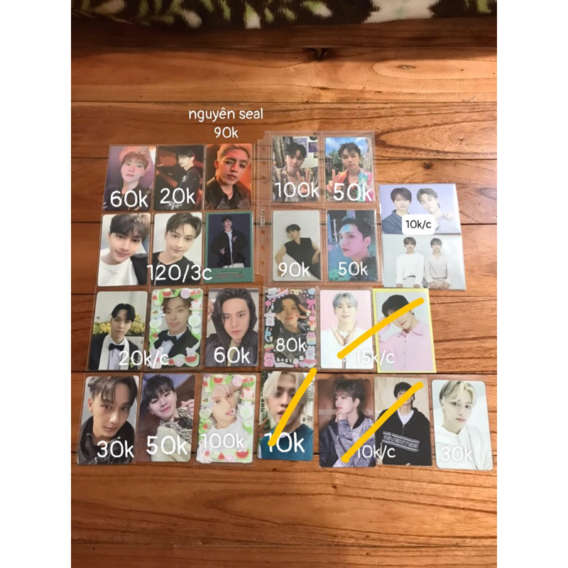 Tổng hợp card Seveteen