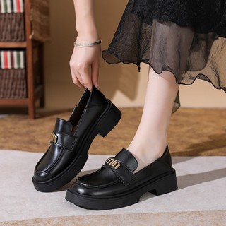 (Lùi 1 size) Giày Đốc nữ da cao cấp chất da mềm Min