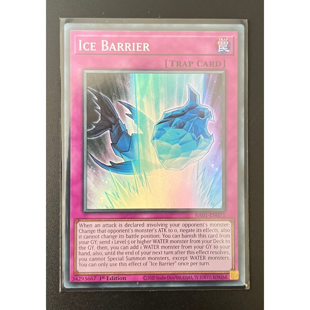 [Thẻ bài Yugioh] - [TCG-UK] - RA01-EN071 - Ice Barrier