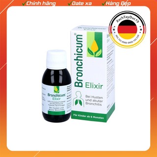 Siro Ho BRONCHICUM Elixir 100ml của Đức giúp giảm đờm và nhầy trong đường hô hấp