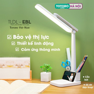 Đèn bàn học đọc sách cao cấp bảo vệ mắt TLDL EQ - Ánh sáng trung tính tự nhiên - Tích điện - Cảm ứng