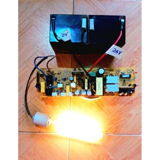 Bao sống 100%. Mạch kích điện Tg 1000. Kích 24vdc lên 220v , 600w