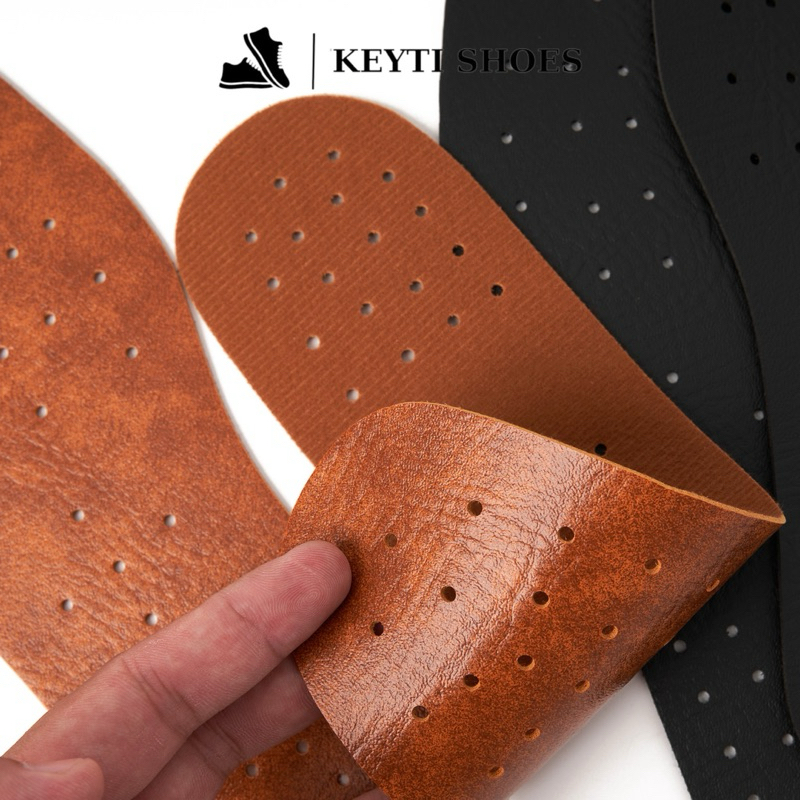 Lót giày da nam da cao cấp có lỗ thoáng khí Khử mùi hôi