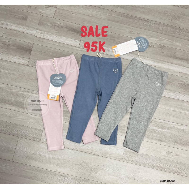 Quần legging dài Bubaby cho bé trai, bé gái