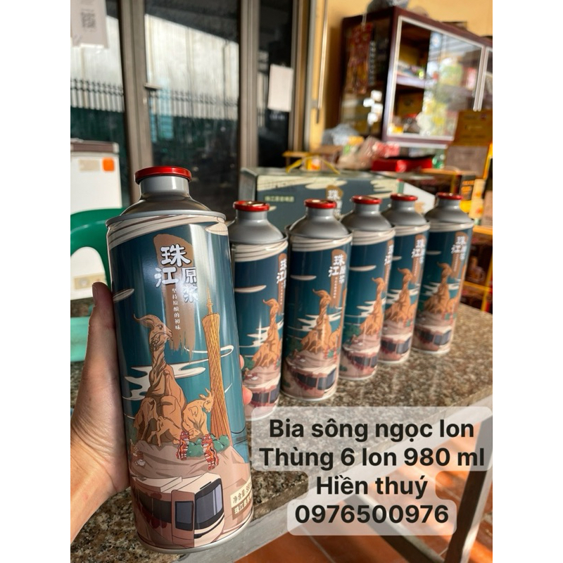 bia sông ngọc 1 lon 980 ml