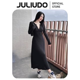 Váy nữ body dáng dài JULIUDO, kiểu ôm body cực kỳ tôn dáng Voan Dress