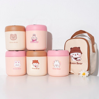 Bình ủ cháo gấu cocobear - ủ cháo hình gấu