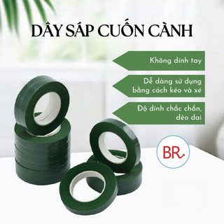 Keo sáp quấn cành hoa giả