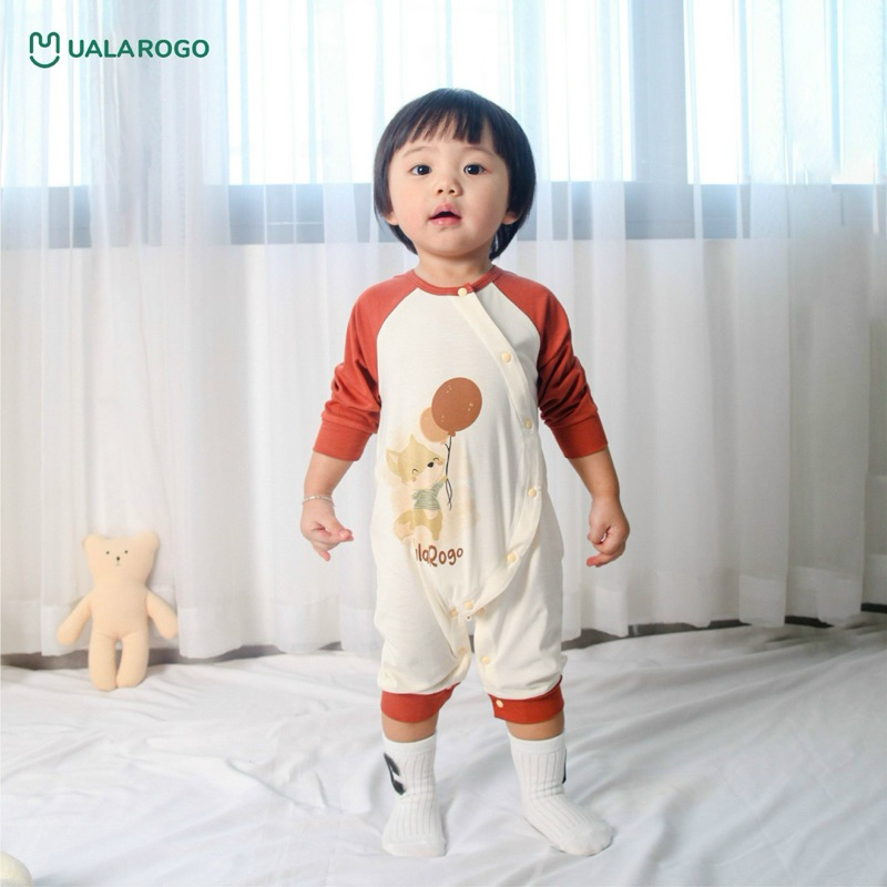 - Body dài tay vải peptit mềm mịn