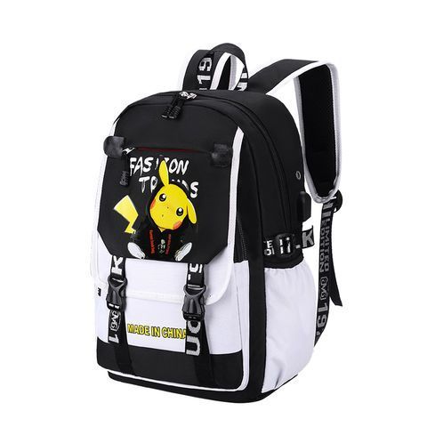 Balo chống gù, Balo Học Sinh Hình Pikachu Siêu Nhẹ Cho Bé