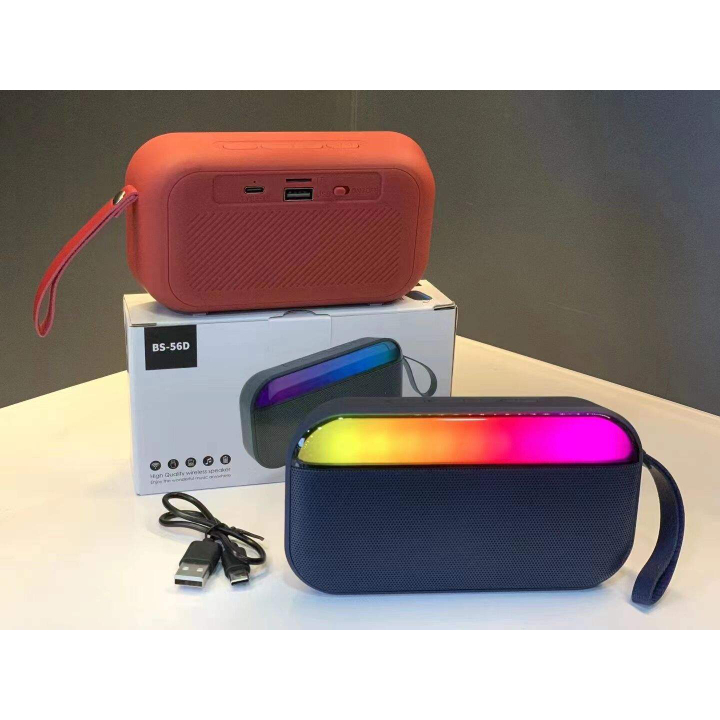 Loa bluetooth mini có đèn led BS-56D