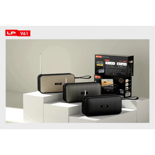 Loa bluetool âm thanh trung thực, bass mạnh LP-V61