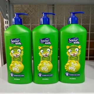 Dầu gội, tắm, xả cho bé 3in1 Suave Kids- 532ml.