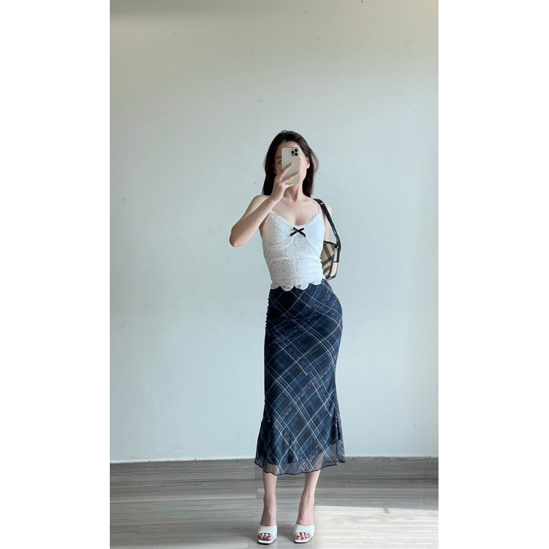 Chân váy ôm body co giãn