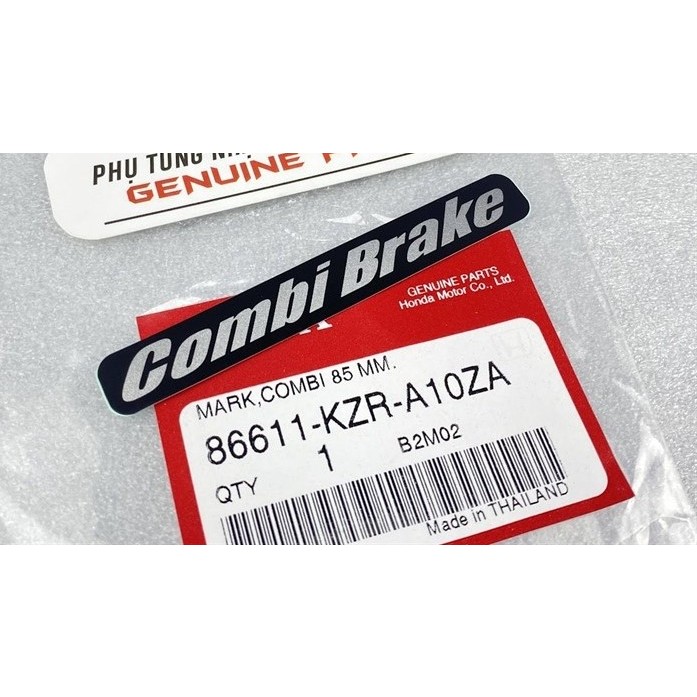 Tem Combi Brake dè trước Honda click vario vision vs ab air blade pcx