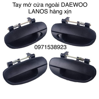 4 tay mở cửa ngoài daewoo lanos màu đen cao cấp giá rẻ