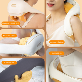 Máy massage cổ vai gáy J001 pro điều khiển từ xa qua app Mihome