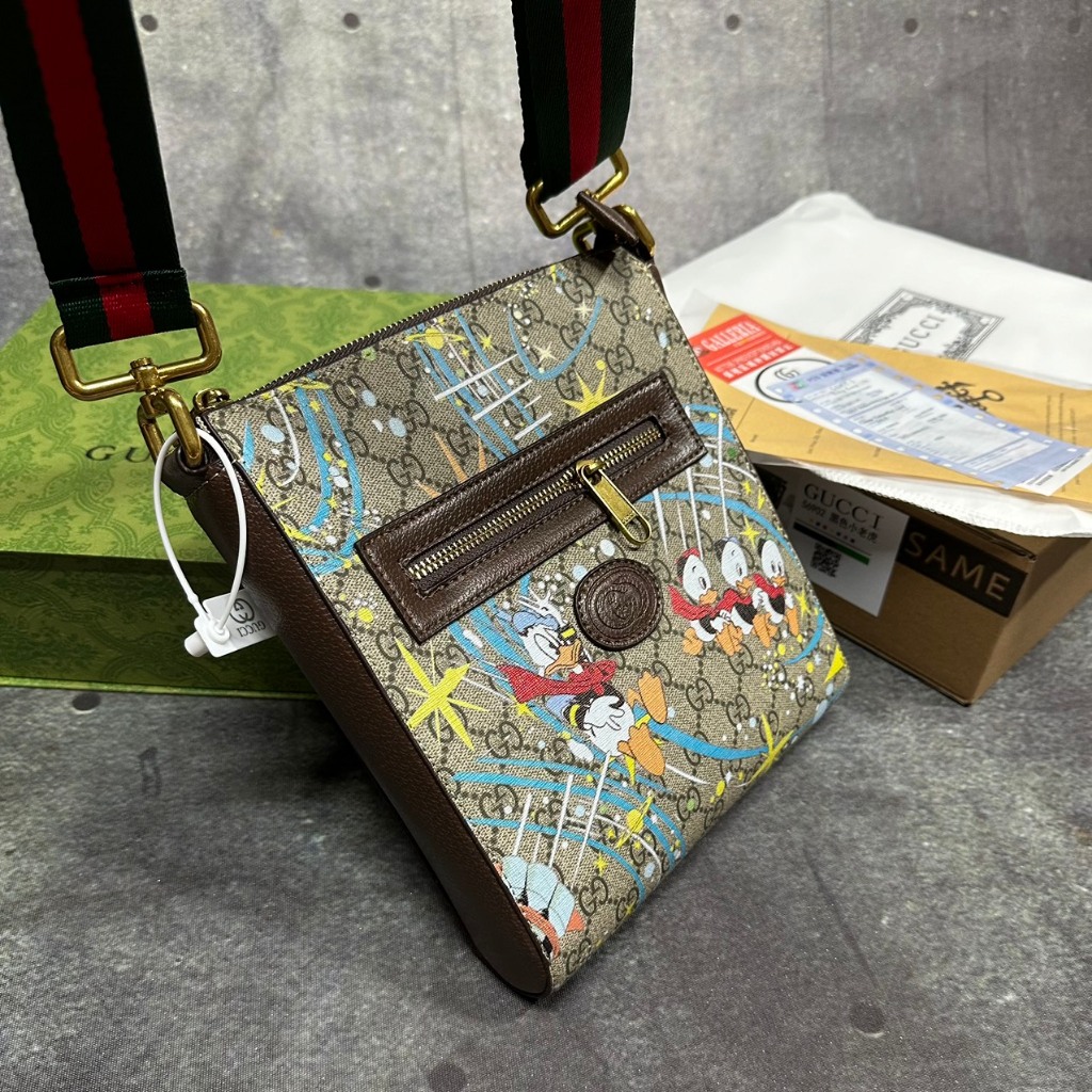 Túi đeo chéo Gucci GG (full2 box nâm châm ) vịt MR chuẩn hàng đẹp