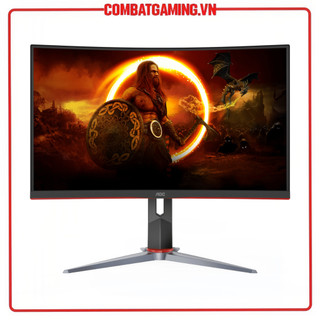 Màn hình gaming cong aoc cq27g2 hàng chính hãng