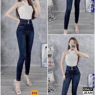 Quần jean nữ chất co giãn, quần bò nữ cạp cao nhiều mẫu luty ms8032