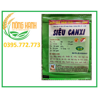 1 hộp phân bón siêu canxi - siêu canxi , phân bón lá canxi chống thối trái - nứt
