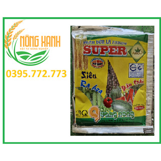 1 hộp phân bón lá arrow super siêu ra hoa đậu trái - gói 10ml
