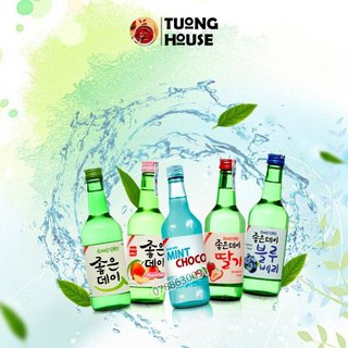 Nước Trái Cây Hàn Quốc Đào - Nho - Việt quất - Truyền thống Soju Good Day