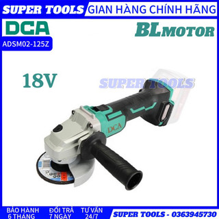 Dca máy mài góc dùng pin 18v adsm02-125z