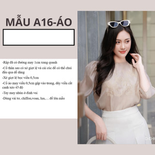 RẬP GIẤY A0 ÁO SƠ MI MÃ A16
