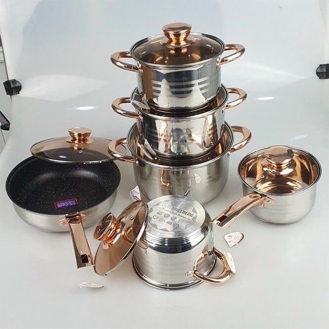 Bộ Nồi Đức 6 món 12 chi tiết ENGELBERG