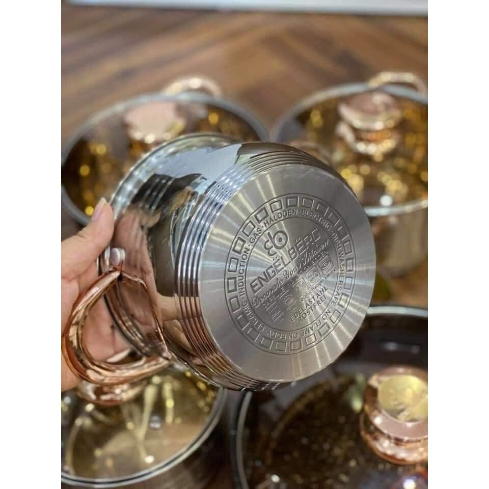 Bộ Nồi Đức 6 món 12 chi tiết ENGELBERG