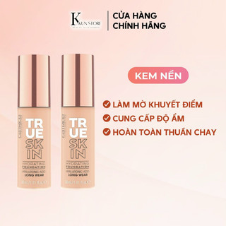 Kem nền Catrice True Skin Hudrating Foundation chai 30ml - KunStore