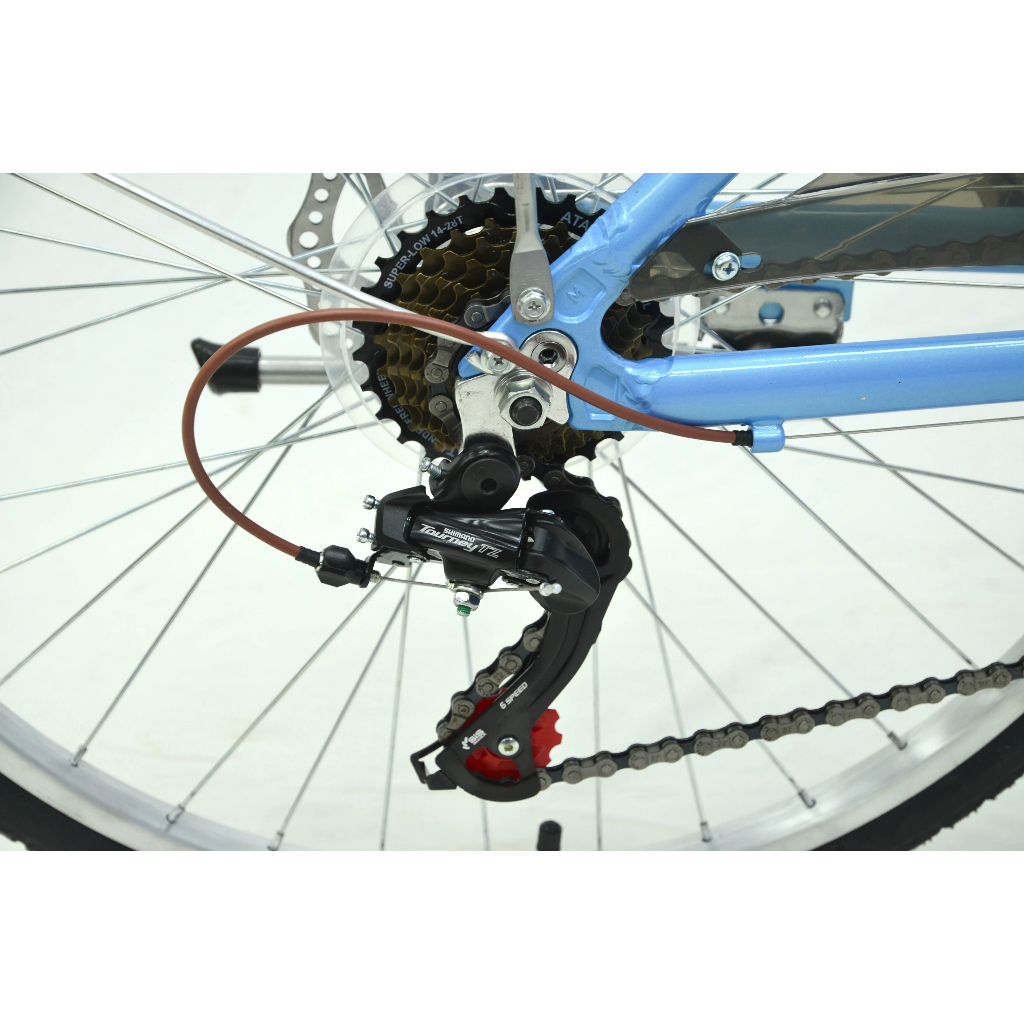 Xe đạp nữ CAVANIO Spring 24, khung nhôm siêu nhẹ, bánh 24, 7 tốc độ