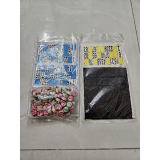 Bộ lô tô số - Loto - loto giải trí - Lô tô hột gỗ cây