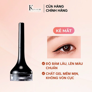 Gel kẻ mắt Tonymoly Backstage Gel Eyeliner tự nhiên, lôi cuốn KUN044