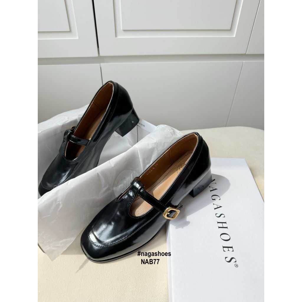 GIÀY BÚP BÊ NAGASHOES PHONG CÁCH RETRO 4P   NAB77