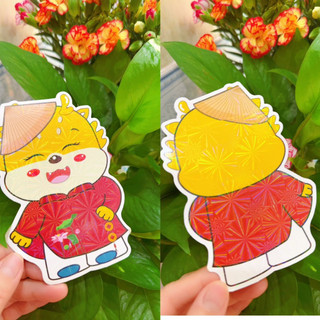 LÌ XÌ CHIBI RỒNG 2024 PHẢN QUANG