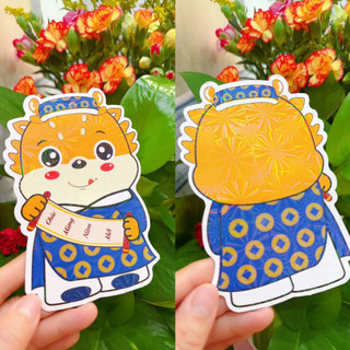 LÌ XÌ CHIBI RỒNG 2024 PHẢN QUANG
