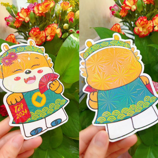 LÌ XÌ CHIBI RỒNG 2024 PHẢN QUANG