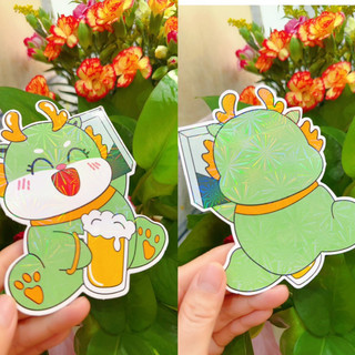 LÌ XÌ CHIBI RỒNG 2024 PHẢN QUANG