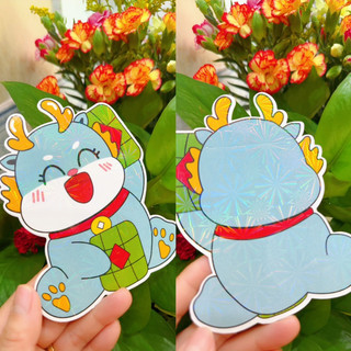 LÌ XÌ CHIBI RỒNG 2024 PHẢN QUANG
