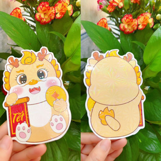 LÌ XÌ CHIBI RỒNG 2024 PHẢN QUANG