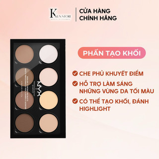 Phấn Tạo Khối NYX Highlight & Contour Pro Palette (21.6g)