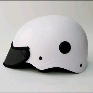 (GIÁ TỐT) NÓN MŨ BẢO HIỂM CÓ LỖ THÔNG GIÓ 1/2 NỬA ĐẦU - MÀU SƠN NHÁM