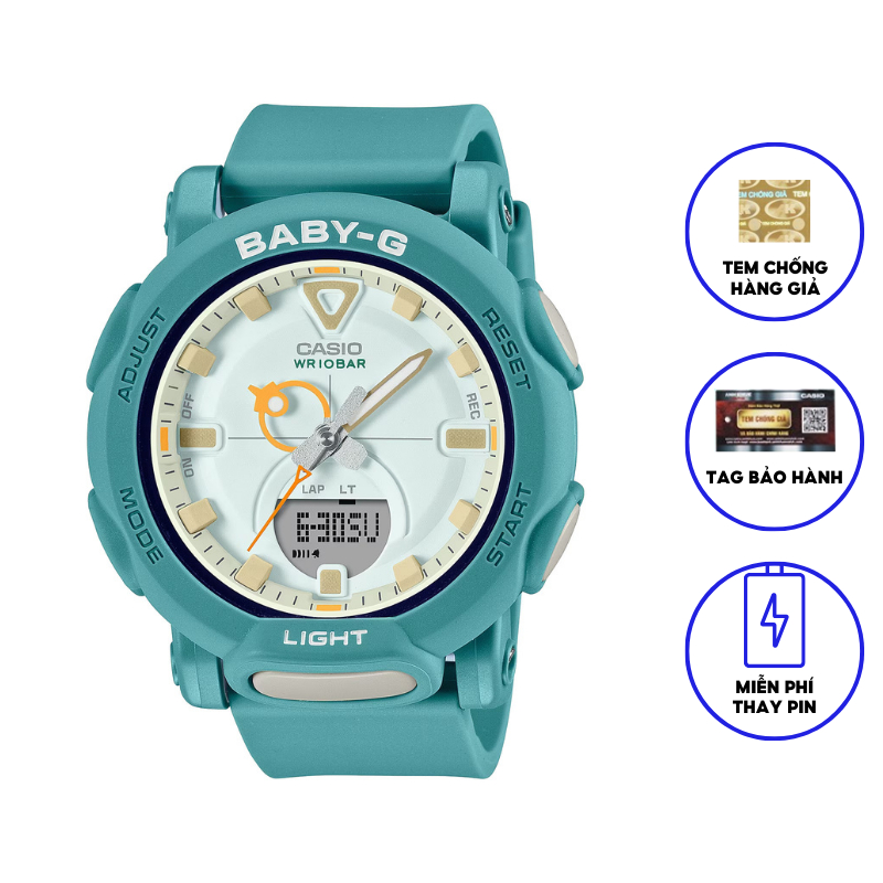 Đồng Hồ Casio Nữ dây nhựa BABYG BGA-310RP-3ADR Chính Hãng