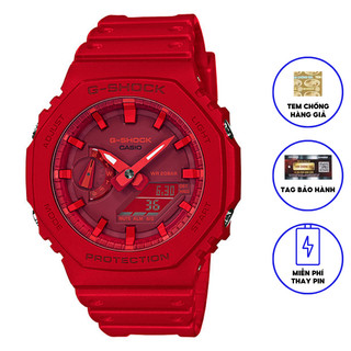 Đồng Hồ Casio Nam Dây Nhựa GSHOCK GA-2100-4ADR Chính Hãng