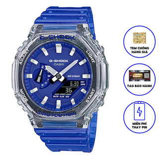 Đồng Hồ Casio Nam Dây Nhựa GSHOCK GA-2100HC-2ADR Chính Hãng